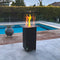 Premium Outdoor Pellet Stove – Glass Panoramic View & Adjustable Flame Control | Eco Garden Heater