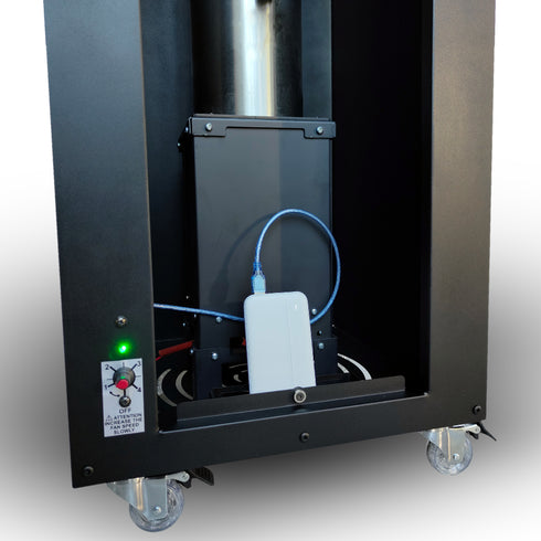 Premium Outdoor Pellet Stove – Glass Panoramic View & Adjustable Flame Control | Eco Garden Heater