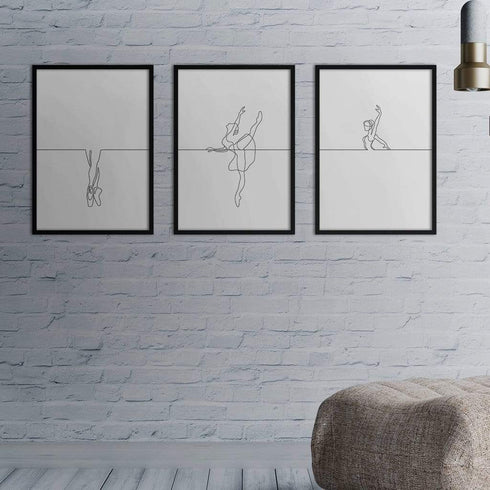 Ballerina Poster Set (To place an order you need to choose min. 5 Posters)