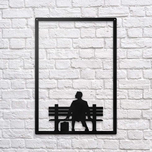 Forrest Gump - Metal Wall Art
