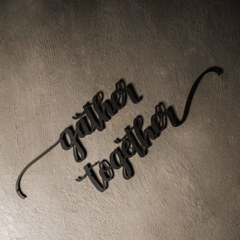 Gather Together - Metal Wall Art
