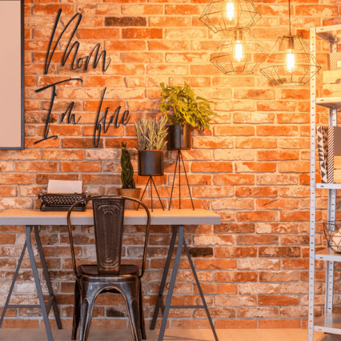 Mom Im Fine - Metal Wall Art