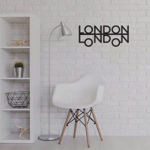 London - Metal Wall Art