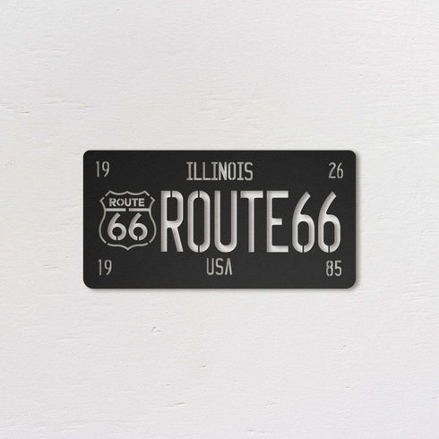 Route - Metal Wall Art