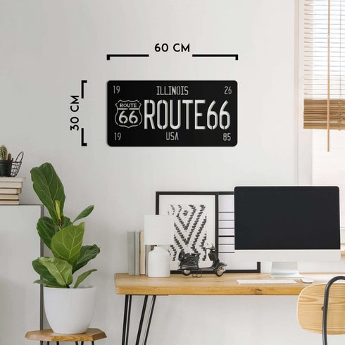 Route - Metal Wall Art