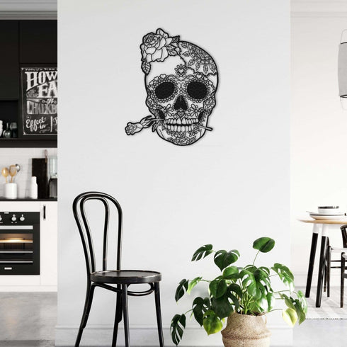 Skull - Metal Wall Art