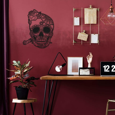 Skull - Metal Wall Art