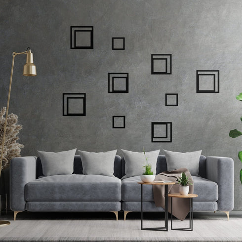 The Square - Metal Wall Art