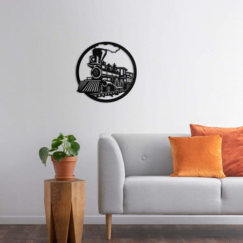 Train - Metal Wall Art