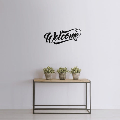 Welcome - Metal Wall Art